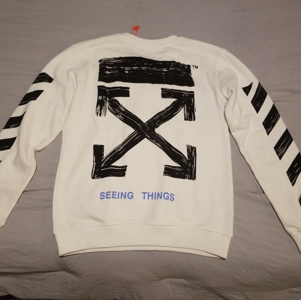 offwhite Virgil Abloh  sweater small new